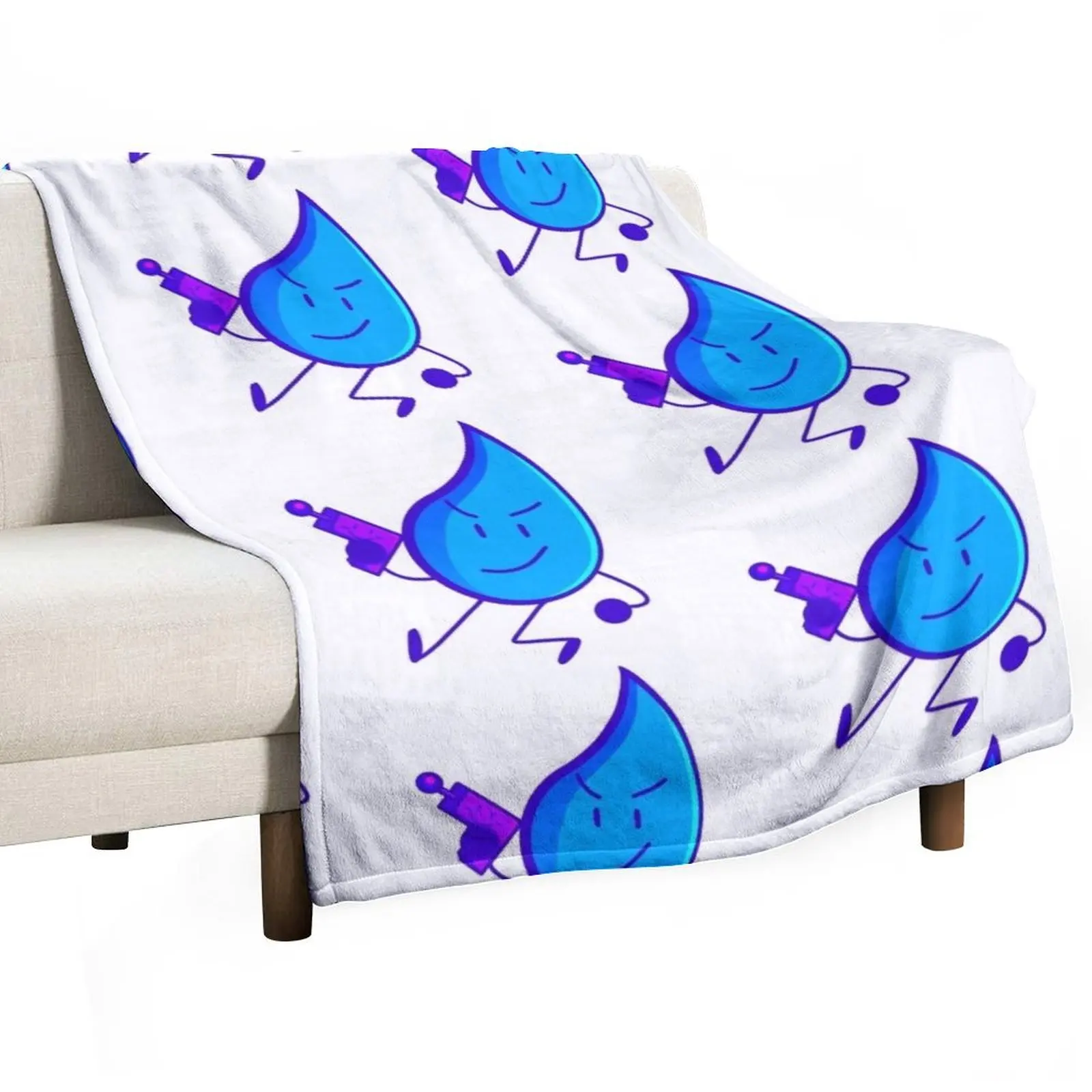 

TPOT Battle for dream island Teardrop with a gun!!! Throw Blanket Blankets For Sofas Decoratives Winter beds Camping Blankets