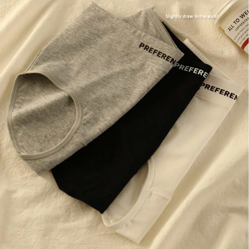 3PCS/set Color Panties Cotton Women Comfortable High-waist Underwear Soft Linge… - Image 5