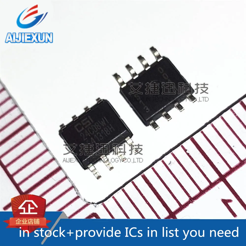 

50 шт. CAT24C08WI-GT3 CAT24C08WI SOIC-8 Новый и оригинальный