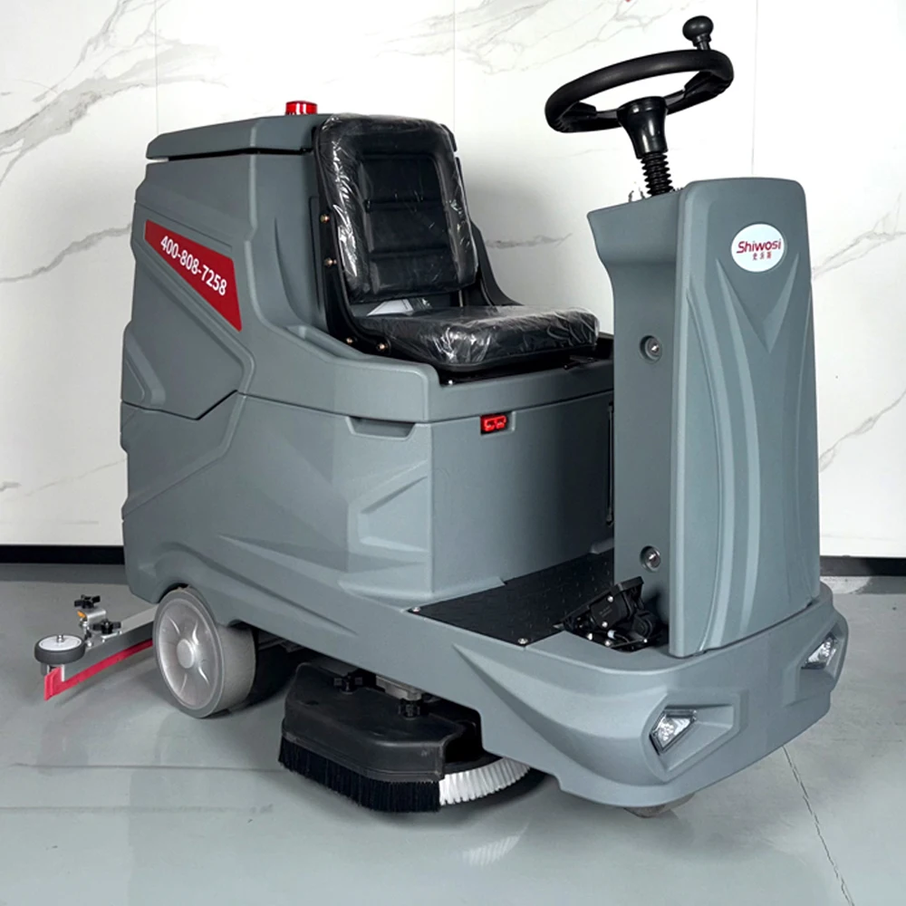 【ساخن】مجفف تنظيف تلقائي جديد يعمل بالبطارية، غسالة أرضية صناعية لاسلكية لمستودع ورشة عمل المصنع #2