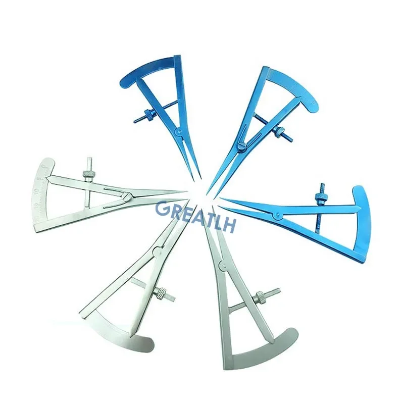 Ophthalmic Castroviejo Caliper Eyelid Calipers Titanium/stainles Steel Veterinary Eye Instrument