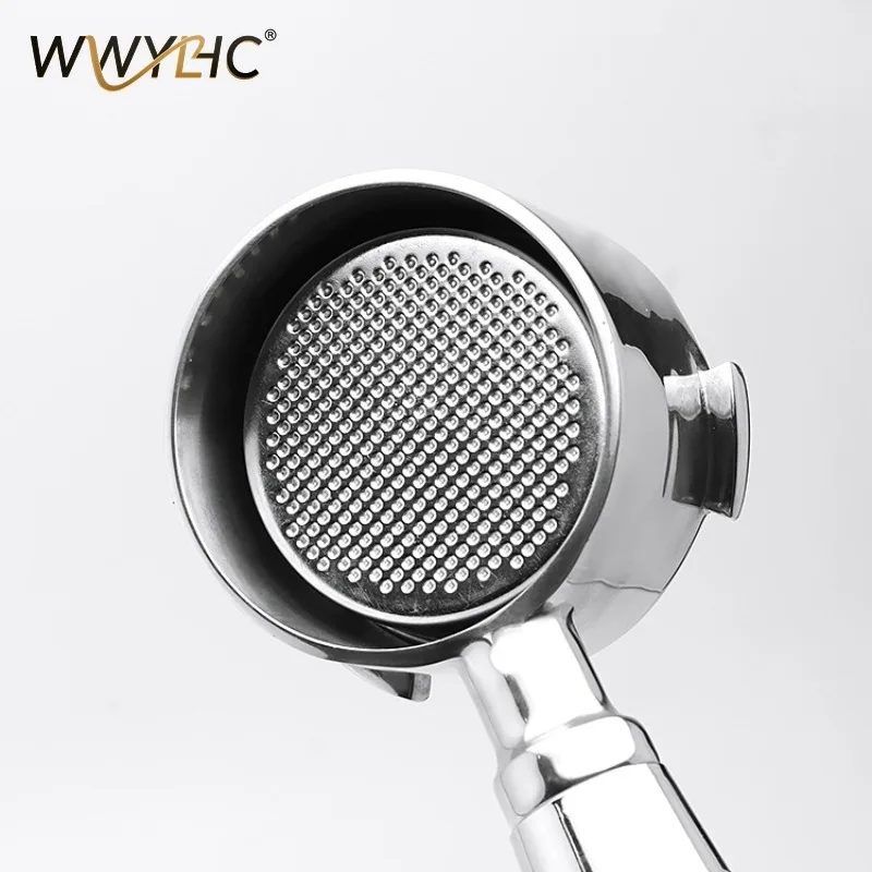Suitable for Stainless Steel Powder Bowl Coffee Machine, Single and Double Powder Cup Brewing Head Filter Without Bottom Handle