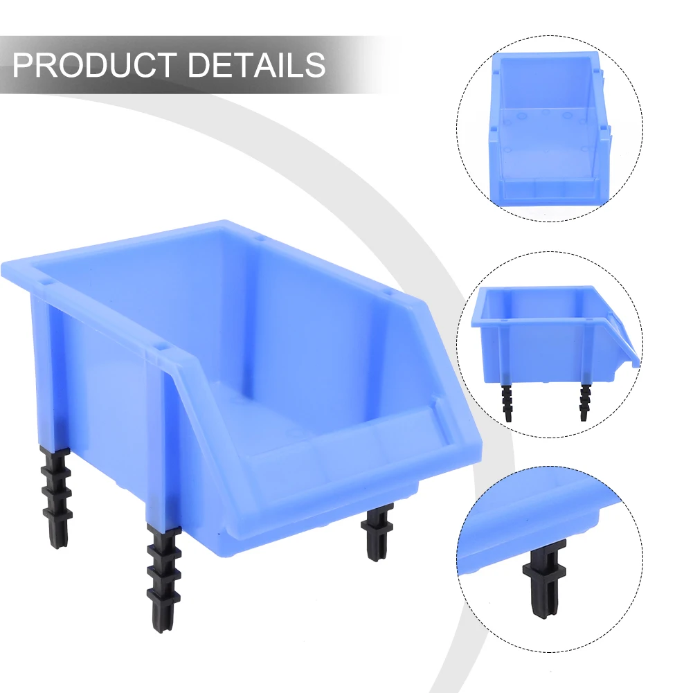 Tool Storage Box Parts Box Red Screw Parts Container Yellow Classification Goods Shelf Green Temperature Resistance