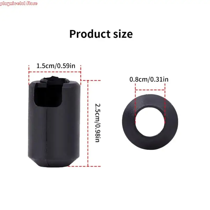 E8BA 2PCS Printer Hotend Protectors Sleeve Cover Durability For Plus 4 Printer Hot end Simple Cleaning