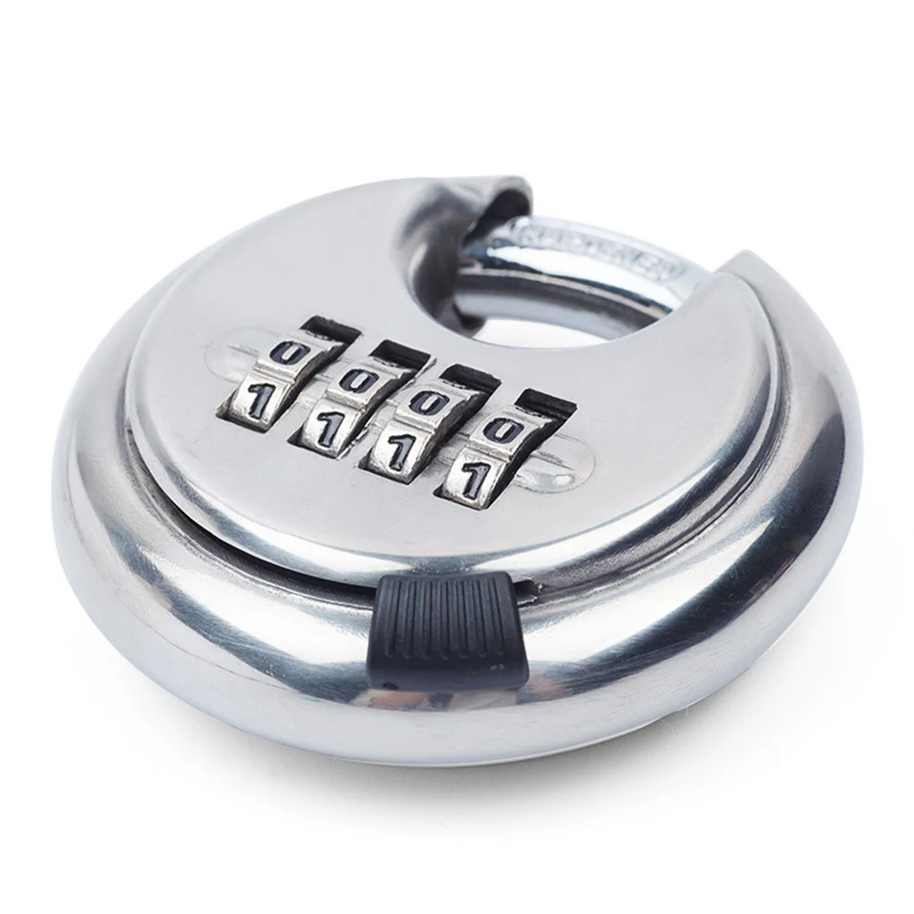 4 Combination Lock Password Padlock For Door Drawer Luggage Anti-Theft Coded Lock Stainless Steel Portable