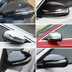 LHD For Mercedes Benz B C E S GLA GLB GLC 2016-2022 Side Door Rearview Turning Mirror Cover Rear View Mirror Protective Cover