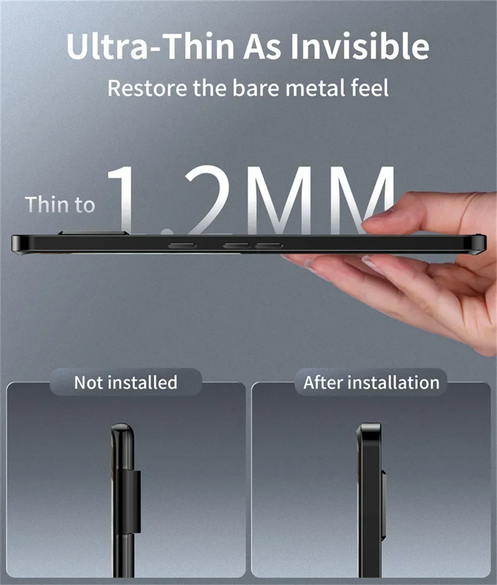 Wstrząsoodporne metalowe etui pancerne do Google Pixel 7 8 9 Pro XL Etui Magsafe Aluminum Frame Matte PC Cover do Google Pixel 7A 8A Case — zdjęcie produktu 4