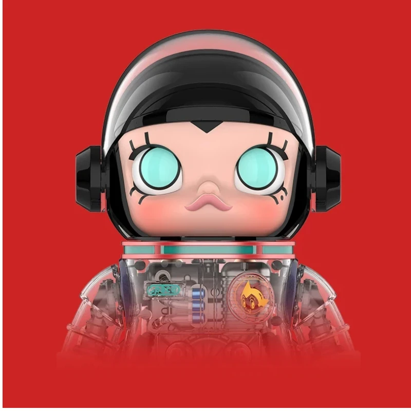 Коллекционная фигурка POP MART Mega Space Molly 400 Astro Boy декор для рабочего стола художественное украшение креативный подарок взрослых коллекционеров
