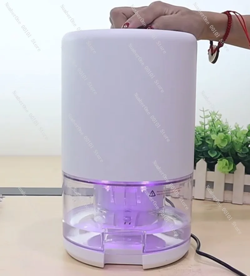 Household Dehumidifier, Small Silent for Bedroom Basement Closet, Portable Dryer & Moisture Absorber