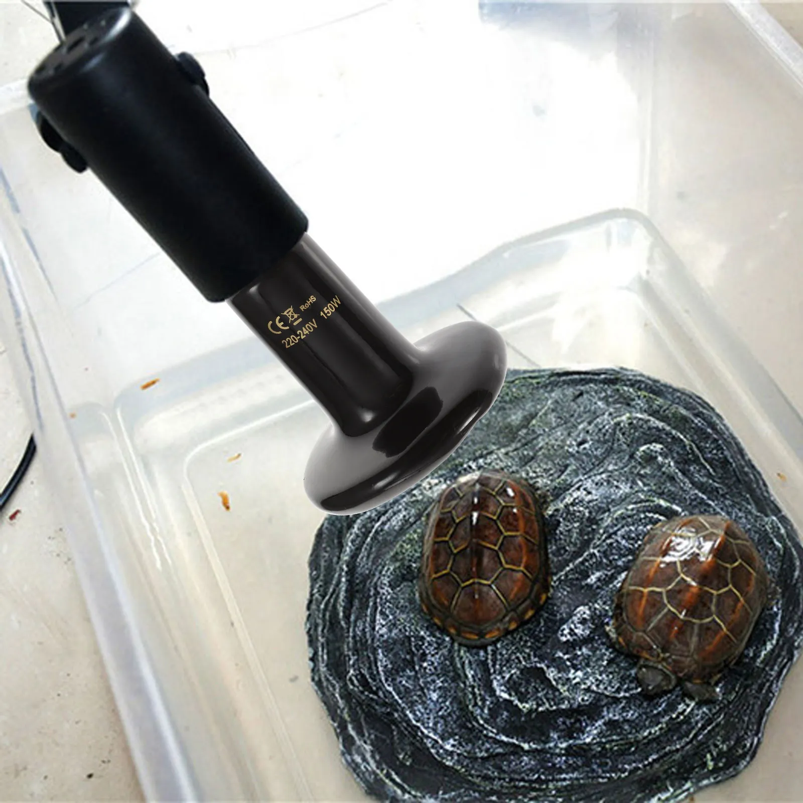 1PC Ceramic Infrared Bulb Reptile Heating Lamp Heat Emitter Pet Reptile Heat Light for Reptile Enclosure