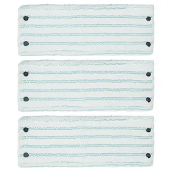 3PCS Replacement Wet & Dry Flat Mop Cloth Microfiber Mop Pad Accessories for Leifheit Floor Mop