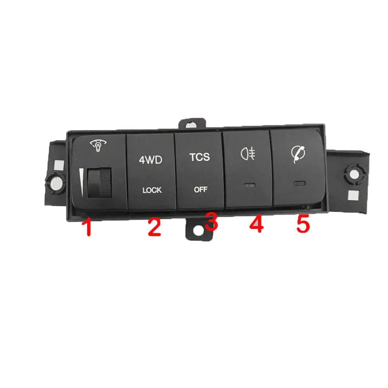 FOR Hyundai Tucson JM 04-09 RHEOSTAT ASSY ILLUM CONTROL 4WD switch phone SWITCH ASSY RR FOG LAMP