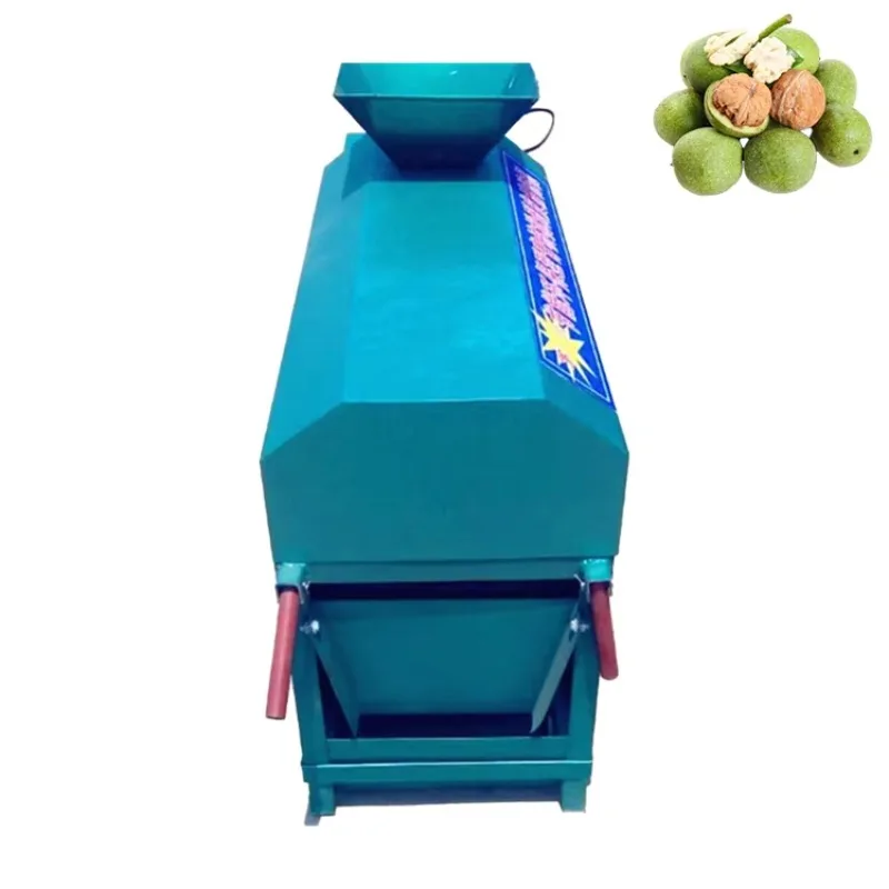 Customized Green Walnut Husk Peeling Machine Fresh Walnut Peeler Machine Walnut Peeler for Sale