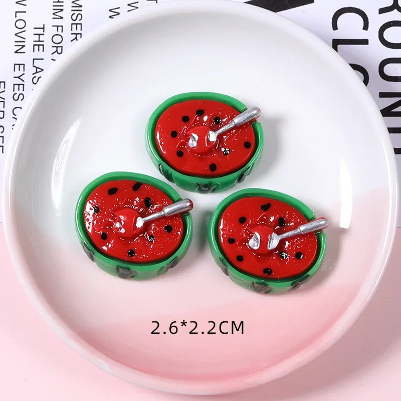 5pcs French fries sandwich resin flatback cabochons jewelry accessories diy resin charms for scrapbooking embellishments