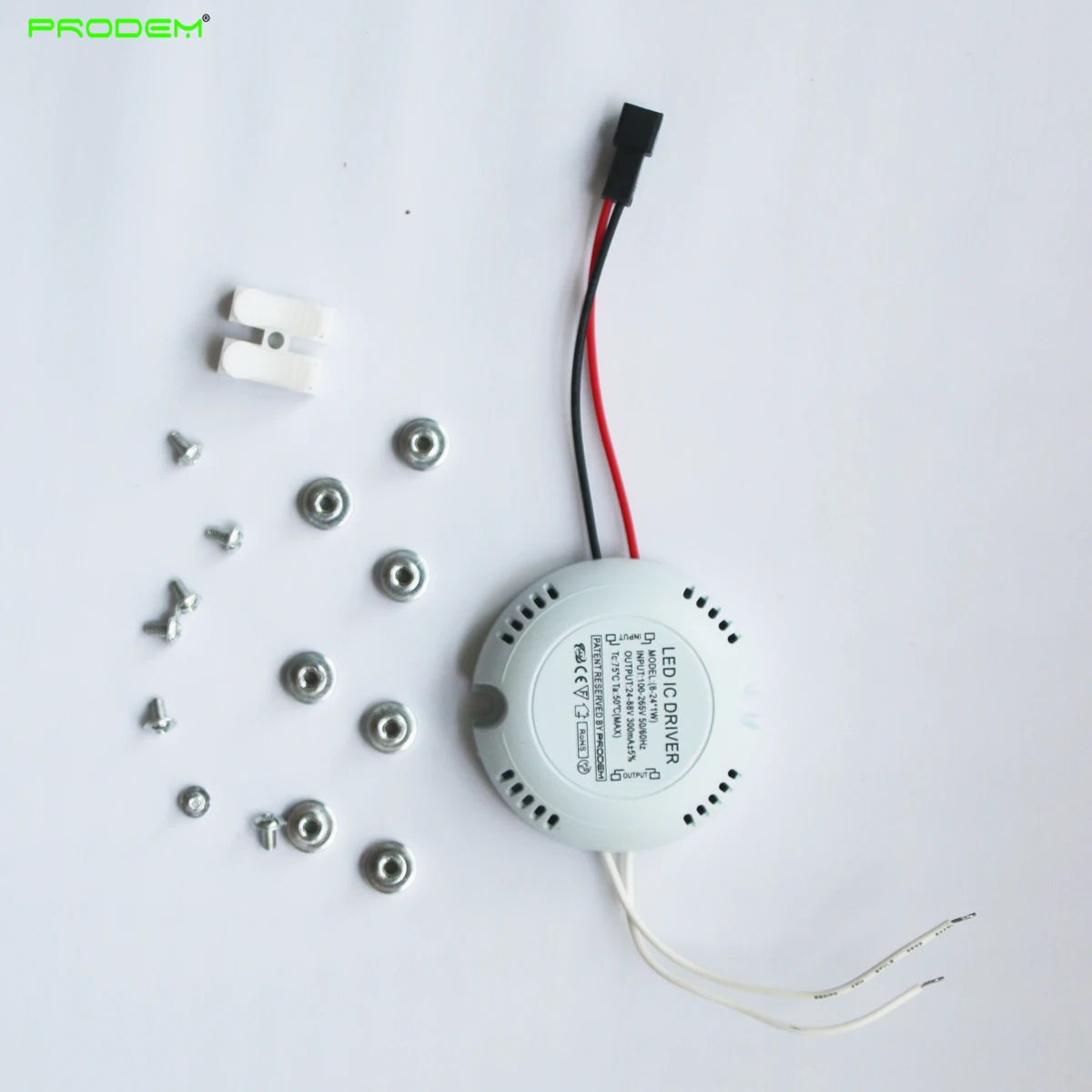 Kits diy fácil instalar painel redondo 24w conduziu a lâmpada do teto pcb diâmetro 272mm anel luz superfície montada circular 120v 220v 230v 240v