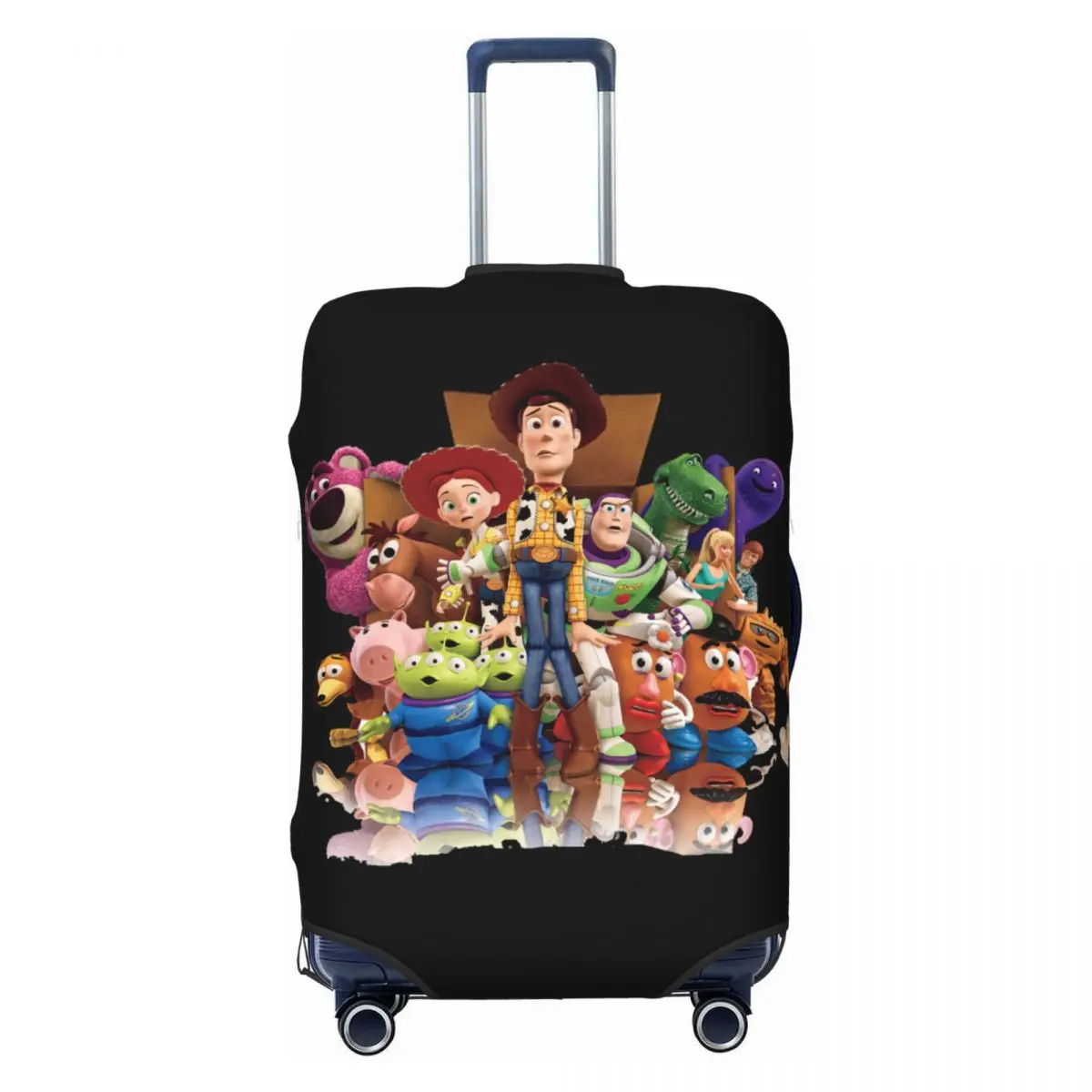 

Custom Anime Toy Story Group Luggage Cover Elastic Cartoon Movie Travel Suitcase Protective Covers Suit For 18-32 inch