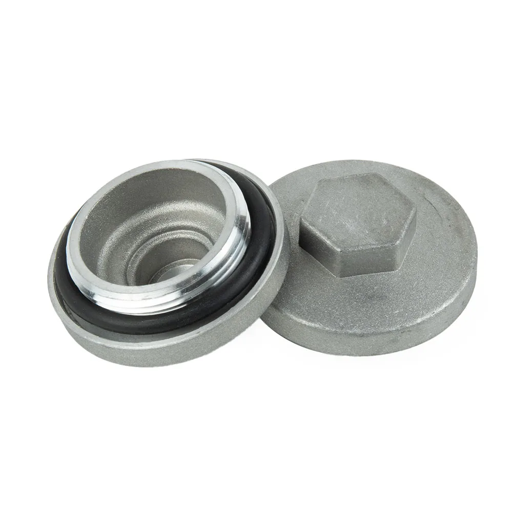 Valve Tappet Cover Cap Kit 2pcs Aluminum with O-Rings for Honda CB360G CB360T CB400F Sport CB550F Sport CB750F Sport and Others