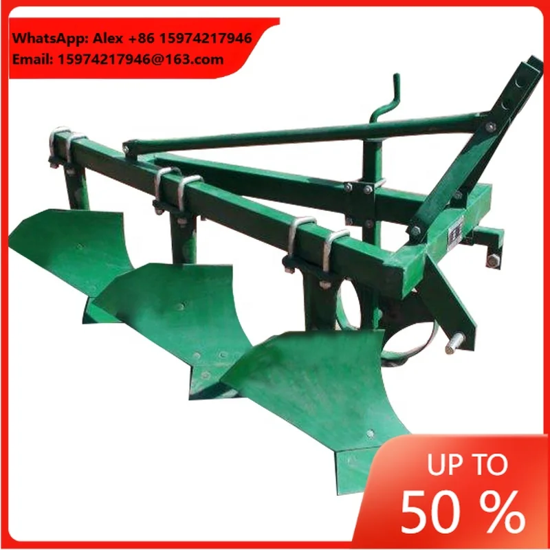 EXW Price- Low Price High Quality Tractor Mounted 3 Reversible Furrow Plough