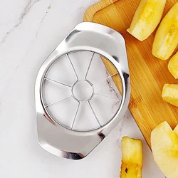 Stainless Steel Cut Apple To Core Slicer Household Large Home Kitchen Press Fruit To Seed Separator Creative Fruit Tools