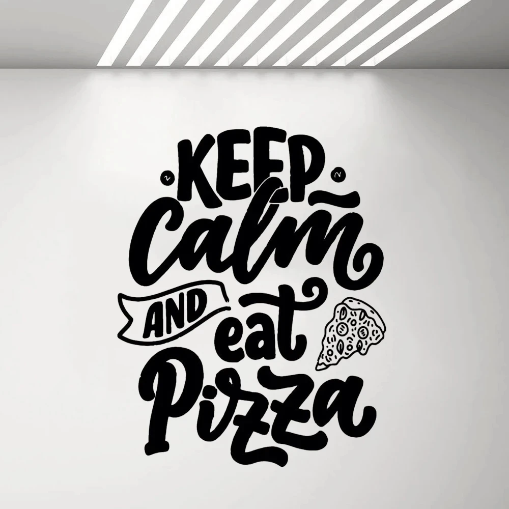 1 pc nice keep calm habit sign Wall Art Decal Wall Stickers Pvc Material for kitchen Wall Stickers Waterproof Wallpaper