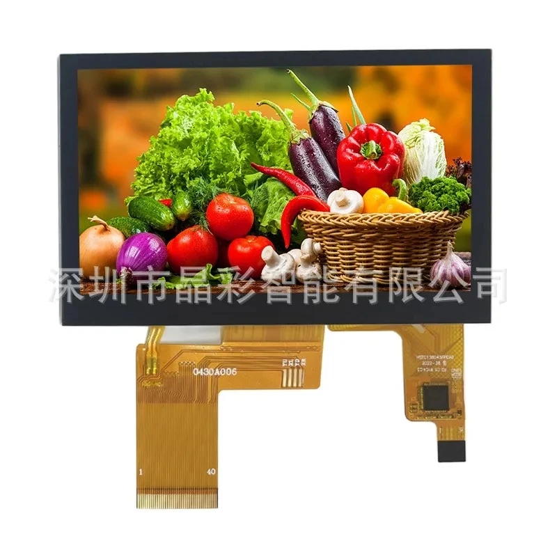 

4.3 inch 800x480 Ips capacitive touch screen ST7262350 bright TFT LCD display module