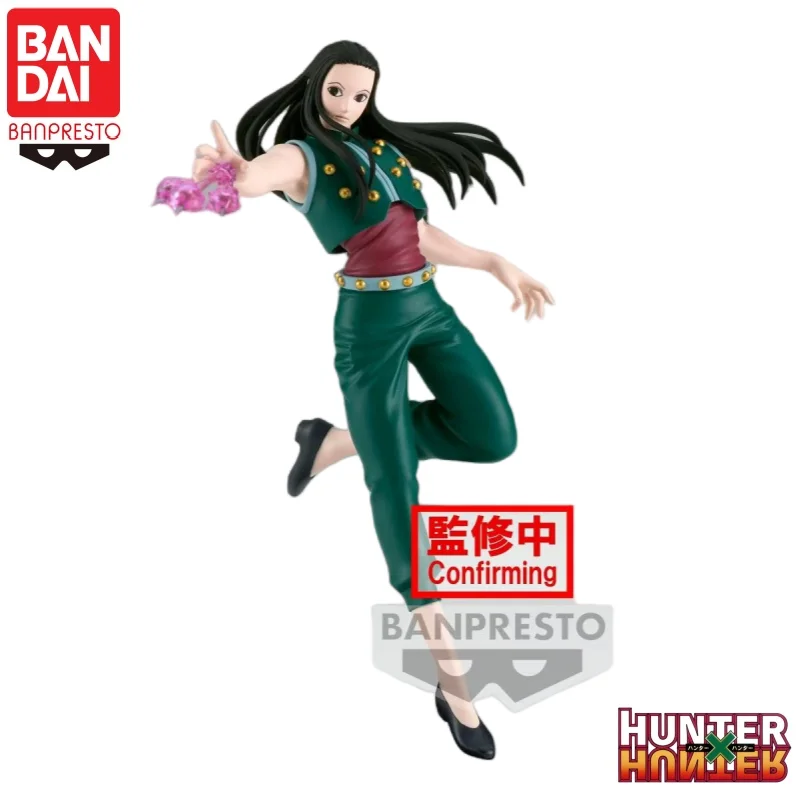 

В наличии оригинальная экшн-фигурка Bandai Banpresto Hunter Hunter Irumi Zorudikku, модель куклы, новая анимационная периферия в штучной упаковке
