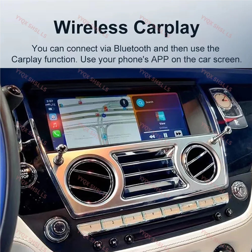

10.25 Inch 128G Android 13 GPS Navigation for Rolls-Royce Ghost Rolls-Royce Phantom Wraith 2013-2018 Car Radio Multimedia Player
