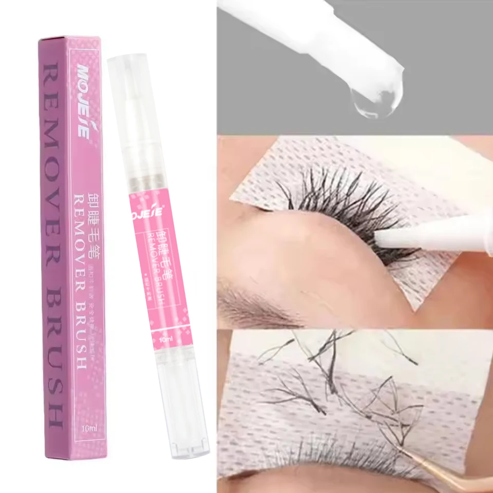 THINKSHOW 5g Wimpers Lijm Remover Brush Pen Niet-irritatie Lijm Remover Wimper Extension Cleaner Makeup Tools