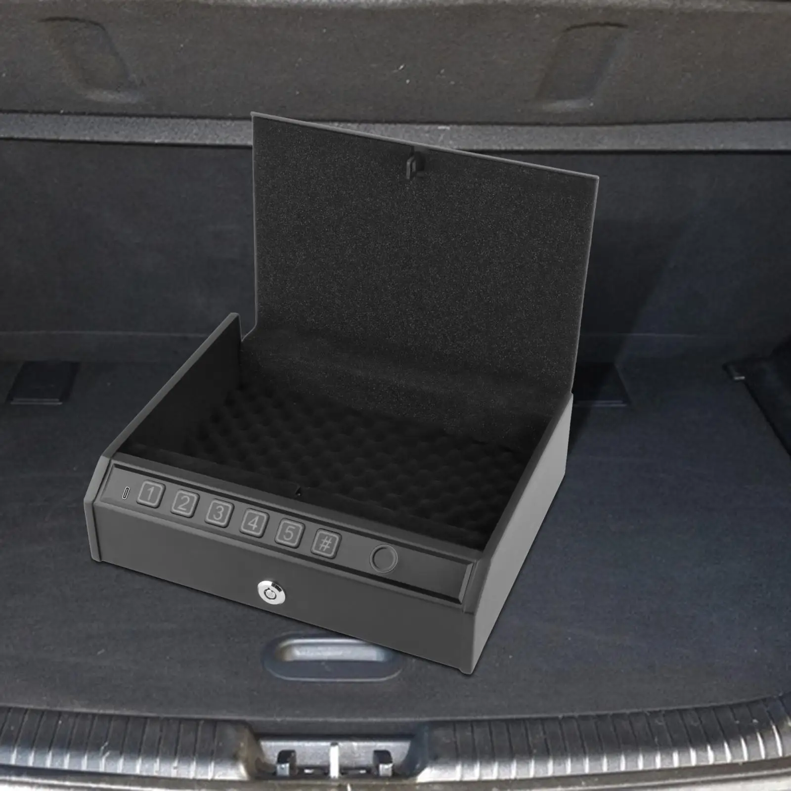 Portable Safe, Security Case, Quick Access Storage Box, Mini Insurance Storage