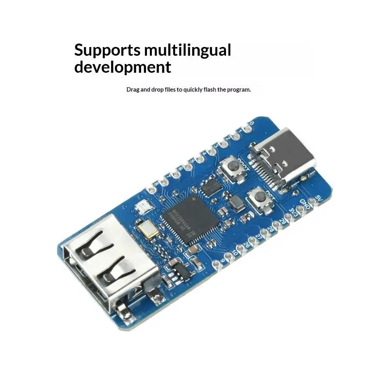 RP2350 USB-A Entwicklungsboard RP2350_V2 Mikrocontroller-Prozessor basierend auf RP2350A Erweiterungsboard I/O programmierbar Typ C – Detail 25