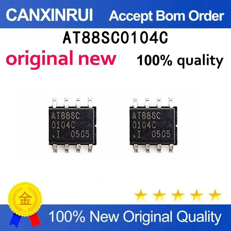 

(5-100 PCS) AT88SC0104C-SU AT88SC0104C SMT SOP8 brand new original stock