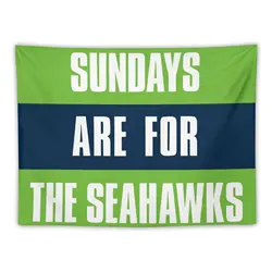 La nuova domenica è per i Seahawks, Seattle Football Tapestry Wallpaper Tapestry Wall Hanging Wall Room Design