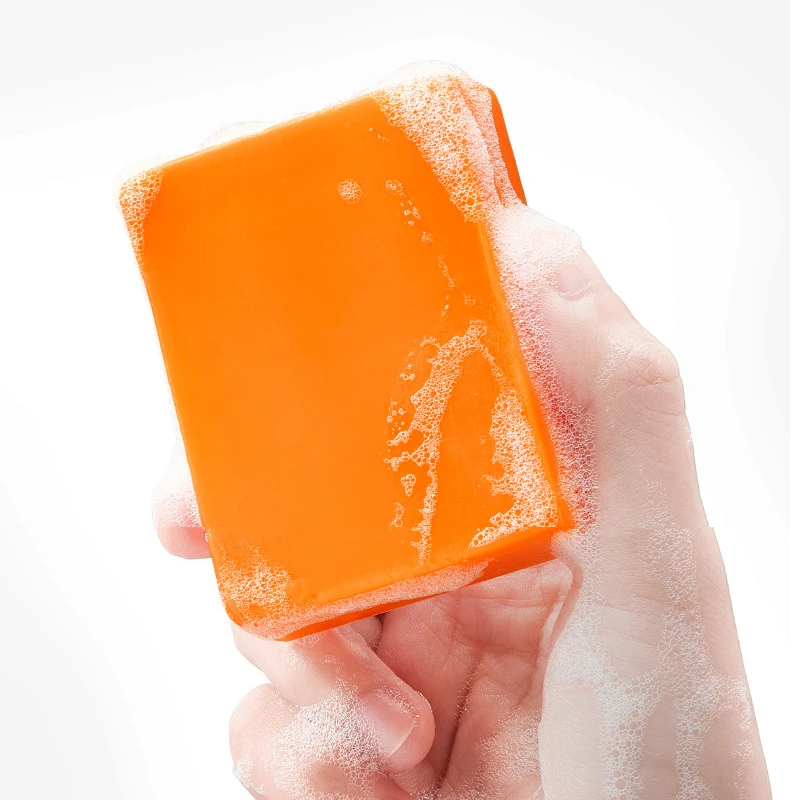 Handmade Kojic Acid Whitening Body Soap Deep Cleaning Shrink Pores Face Brighten Moisturizing Cleansing Essential Soaps 100g