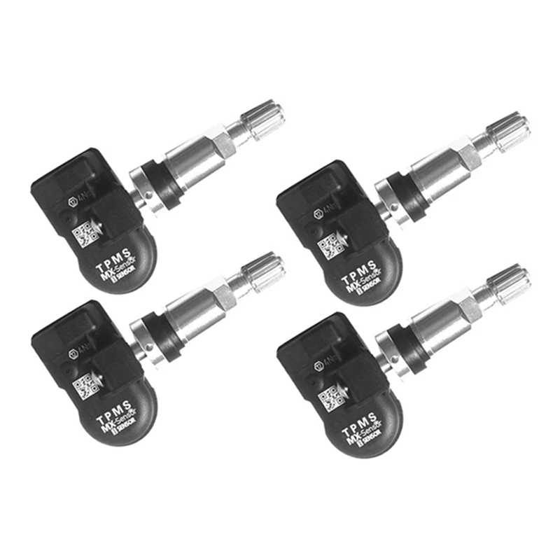 4Pcs Programming PMS Tire Pressure MX-Sensor For Autel TS408 TS508 ITS600 315MHZ+433Mhz Sensor Universal 2 In 1 Monitor