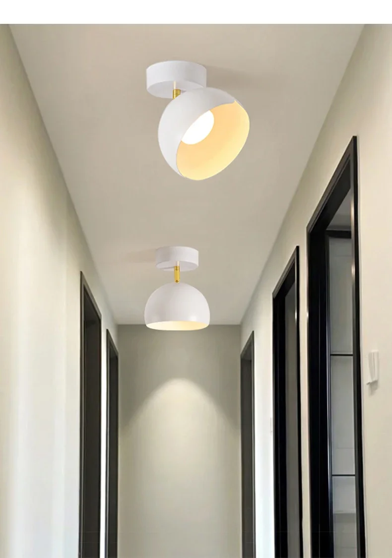 

Modern Minimalist Corridor Balcony Ceiling Light Creative Minimalist Entrance Hall Net Red Clothing Hat Room Light