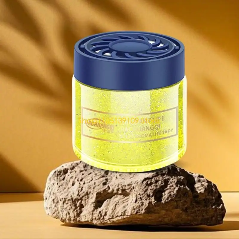 Solid Fragrances Deodorizer for Car Home Office Car Air Freshener Essential Oil Diffuser Glittering Odors Eliminators