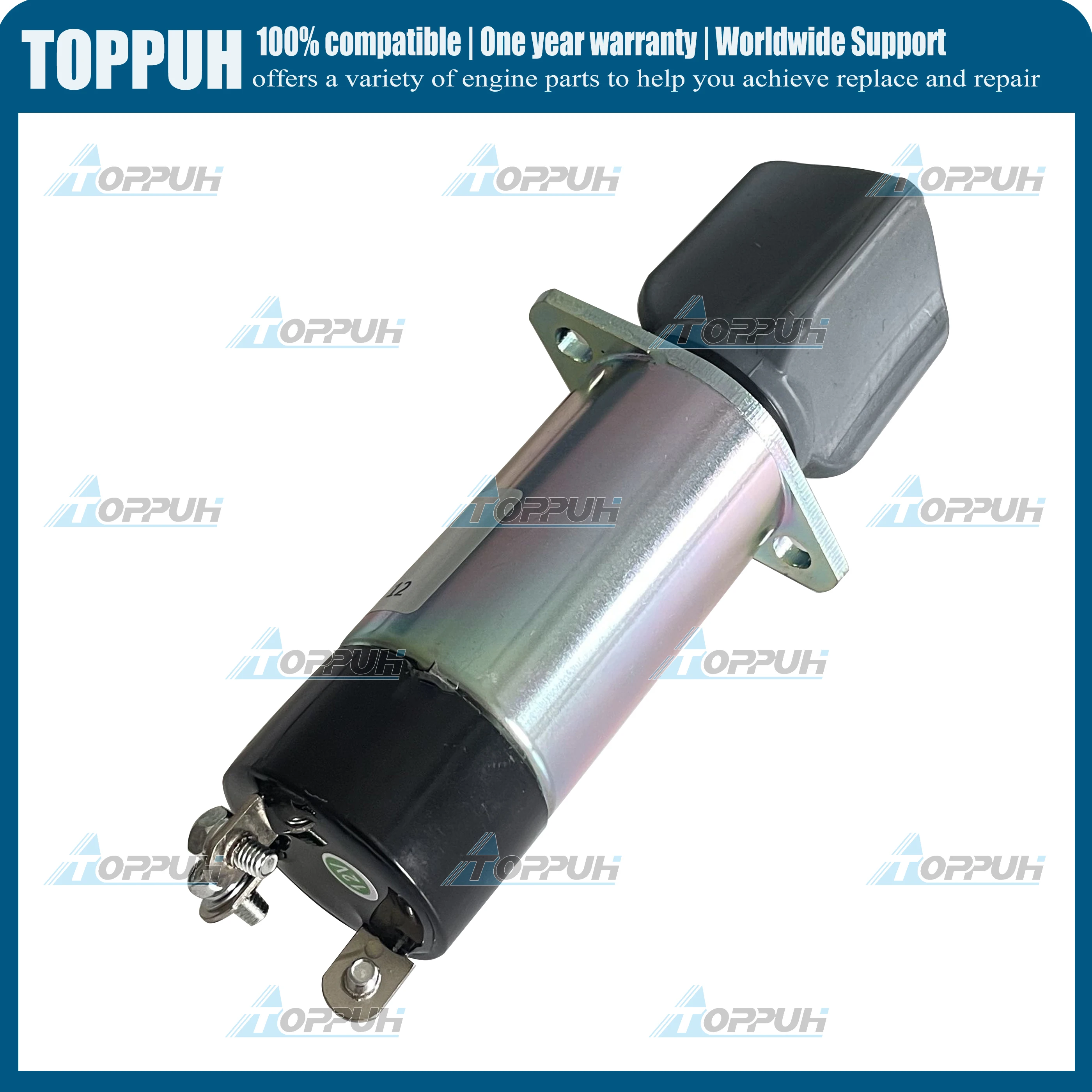 New Fuel Stop Solenoid 1502-12D6U1B1S1A 1502 Series 307-2546 12V