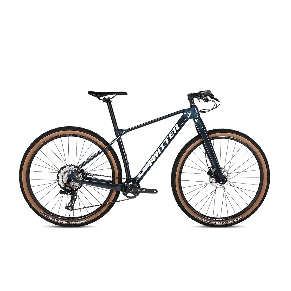 TWITTER M6 SX EAGLE-12S hydraulic disc brake27.5/29er XC class ultra-light carbon fiber mountain bike with carbon front fork MTB