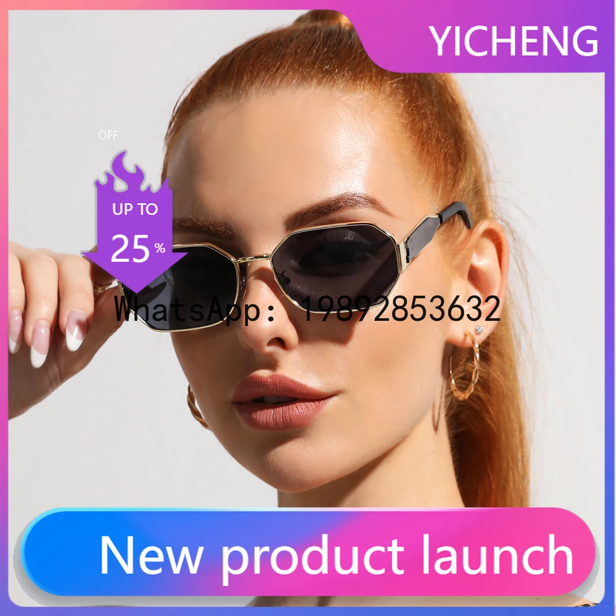 

Солнцезащитные очки LYY Fashion в винтажном стиле для женщин и мужчин, ретро-очки прямоугольной формы из металла, популярные черные очки для женщин и мужчин