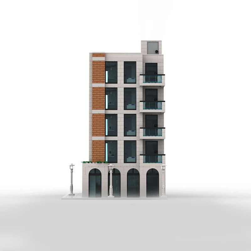 2209 قطعة برج القرون الوسطى الفاخرة شقة العمارة المشهد بنة تخصيص لتقوم بها بنفسك التعليم الجمعية لعبة طفل هدية عيد ميلاد