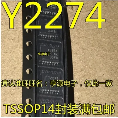 

Free Shipping 50pcs TLC2274 TLC2274IPWR Y2274 TSSOP14