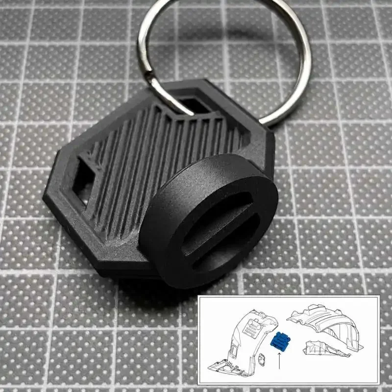 Automotive Headlamp Inspection Panel Key Hand Removal Tool For Vehicle Light Panel Service Work