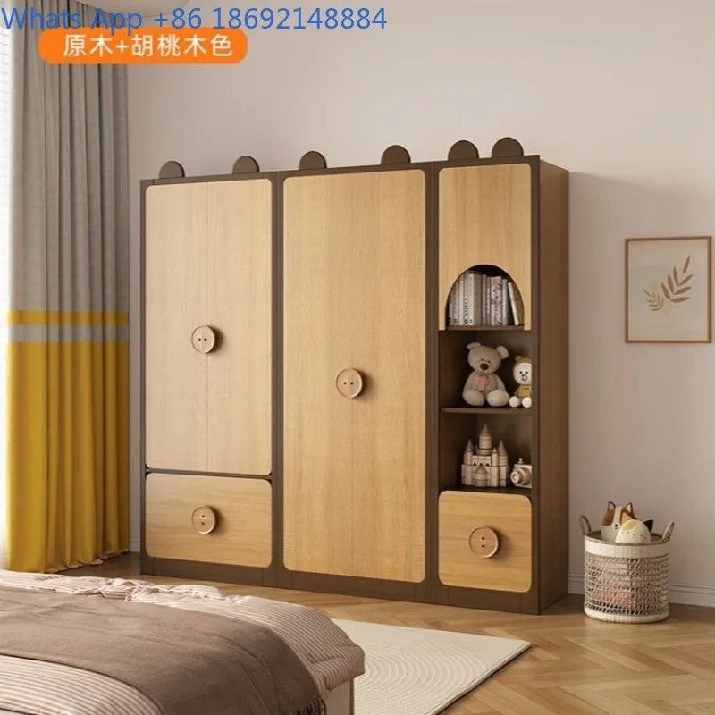 Freely Combined Bedroom Wardrobe Student Storage Wardrobe Home Storage Multi-layer Floor Cabinet