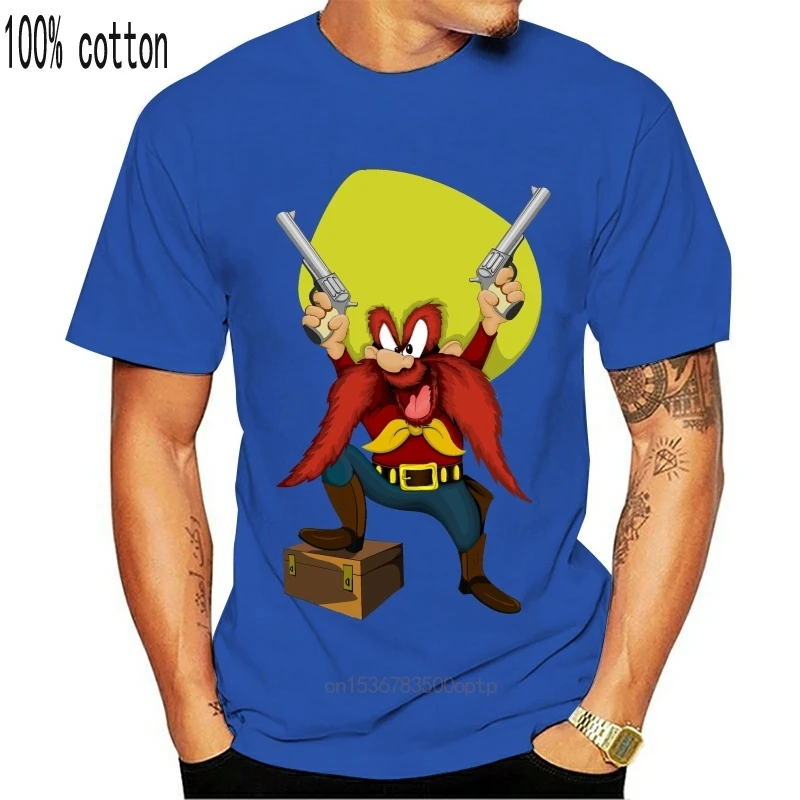 Men t shirt Flesiciate Handsome Brave Yosemite Sam Design Tee Shirts hot Summer cool Fashion Printed women