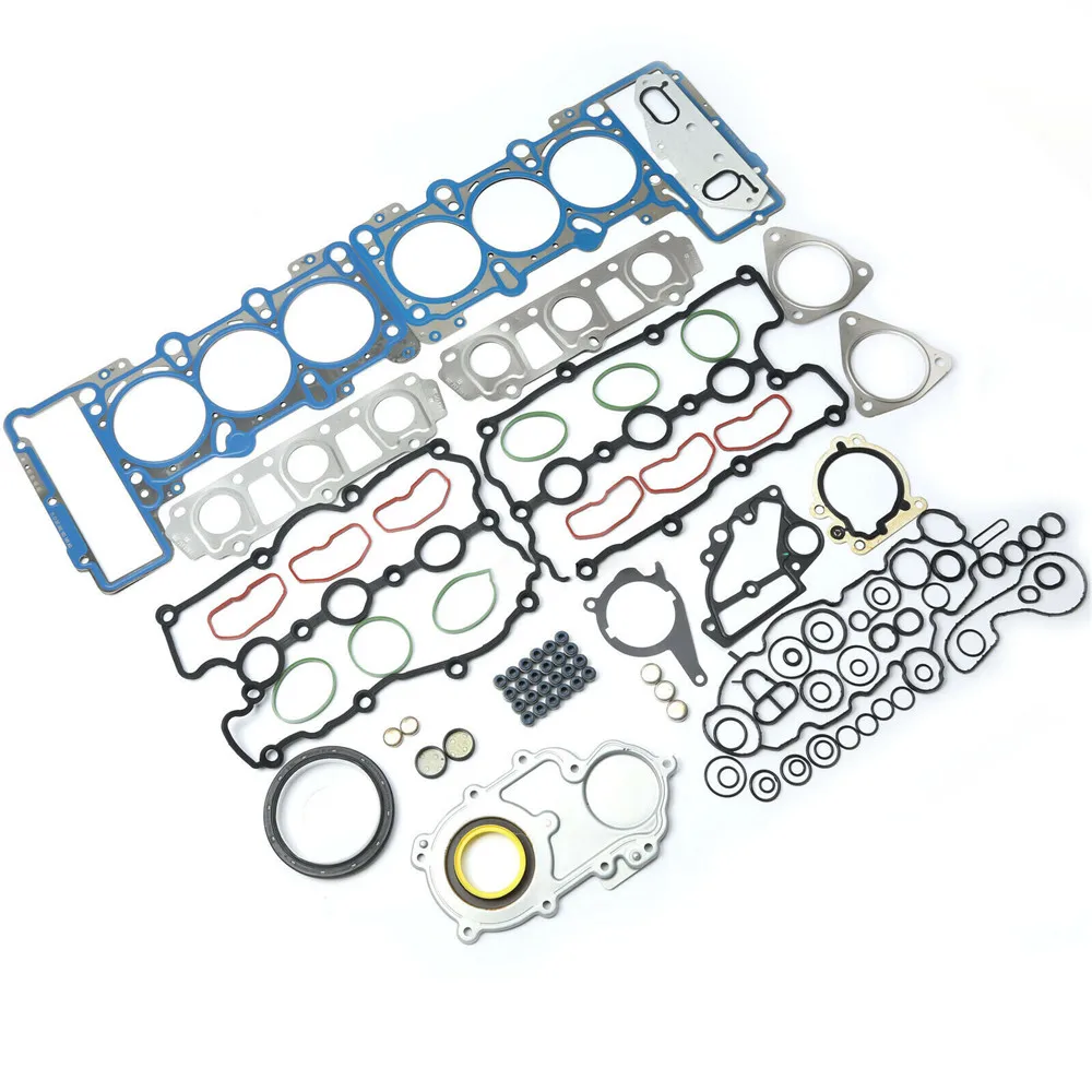 V6 3.0T uszczelki silnika odbudowy zestaw do VW Touareg AUDI A4 Quattro Q5 Q7 S4 S5 06E103148AG 06E253039C 06E103483P 06C115189B — zdjęcie 2