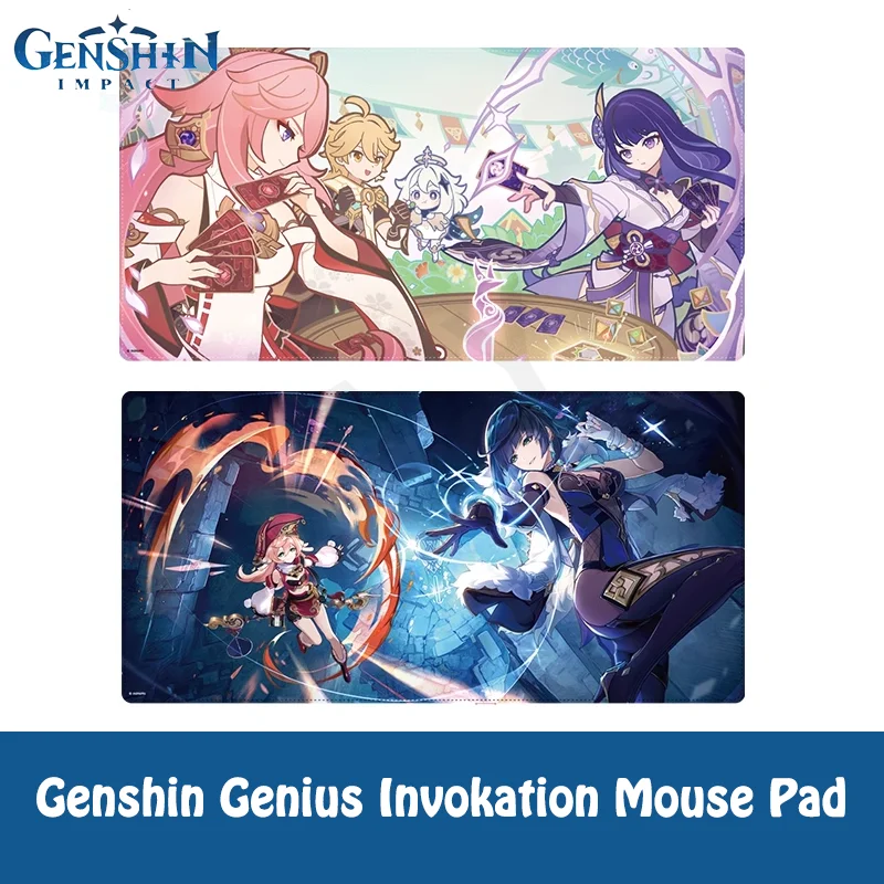 

Original Genshin Impact Genius Invokation TCG Event Mouse Pad Yea miko Yelan in Stock