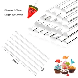 1-10PCS Clear Acrylic Rod DIY craft architectural model material acrylic transparent rod multi size length 100-300mm