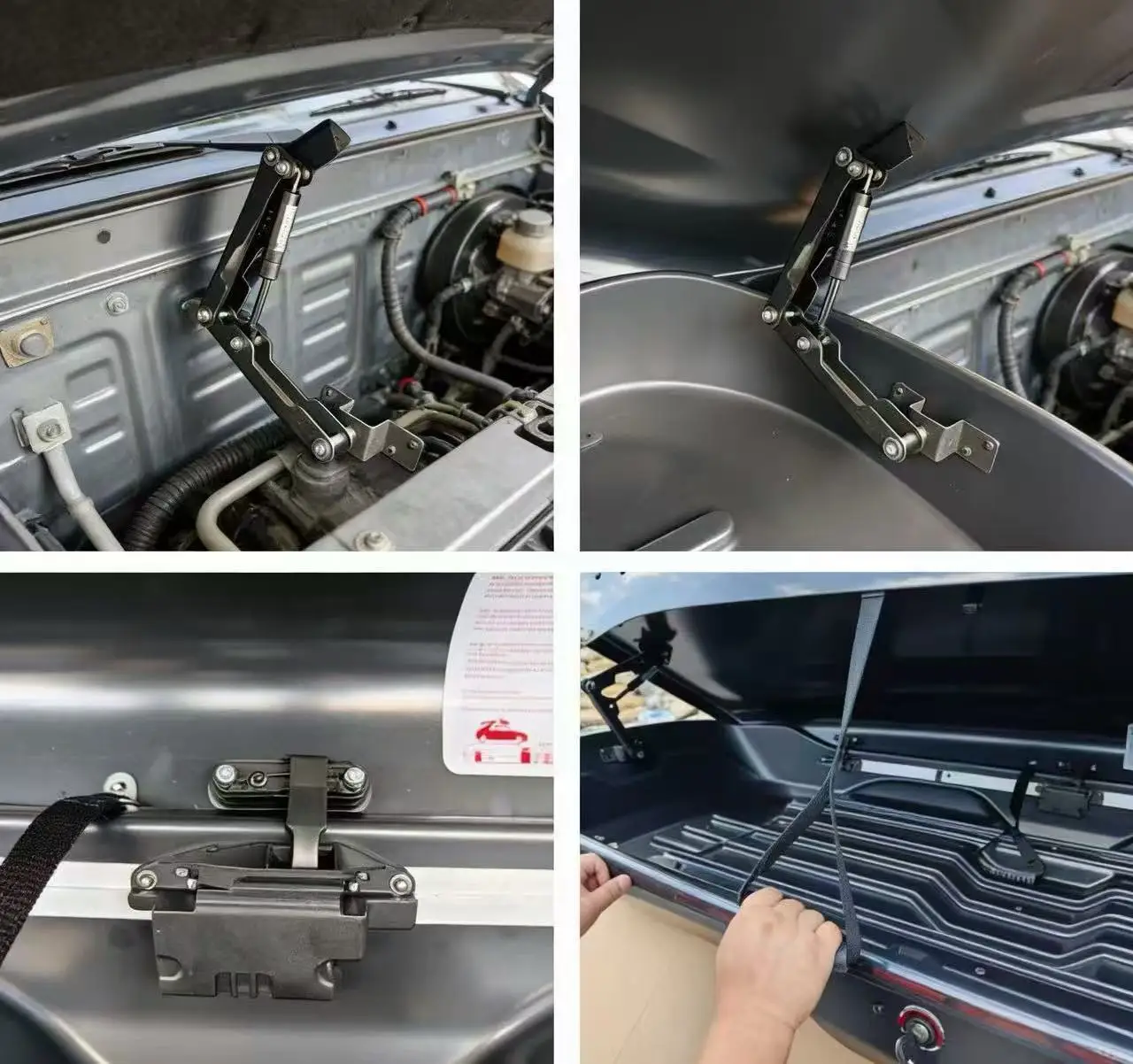 Universal 800L SUV Roof Trunk Custom Colors Car Top Roof Rack Cargo Luggage Carrier Storage Box Roofbox Sports 1 Set