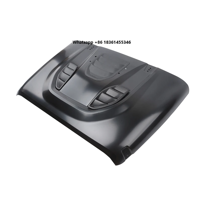 

For Wrangler JK Accessories Maiker Auto Body System Part 10th Anniversary Car Engine Cover Hoods Bonnet Scoop Guard Capot