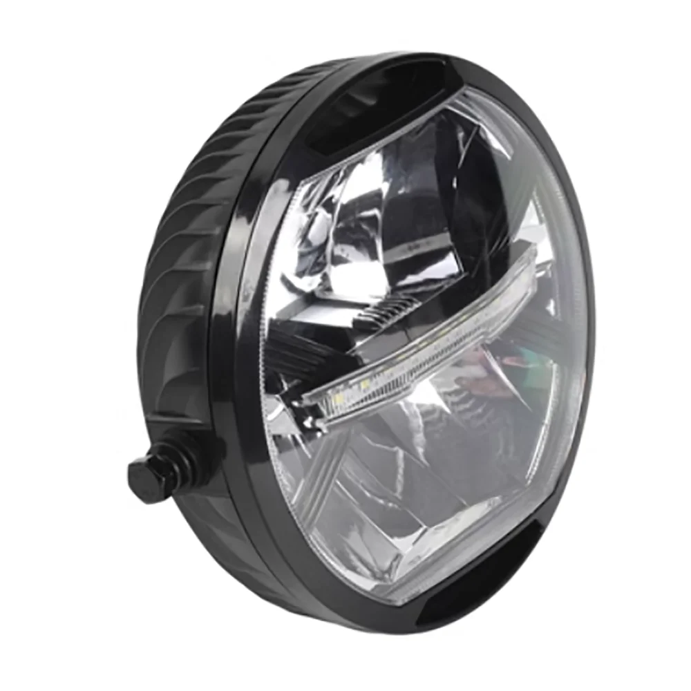 Motorcycle LED Headlight Assembly Light for AprIlia CR150 Leoncino Monster 696 Retro Motorbike Front Headlamp E8 Certification